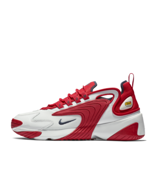 Nike zoom 2k sneakers in white and grey best sale